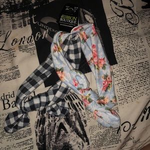 Double pack of cute headbands